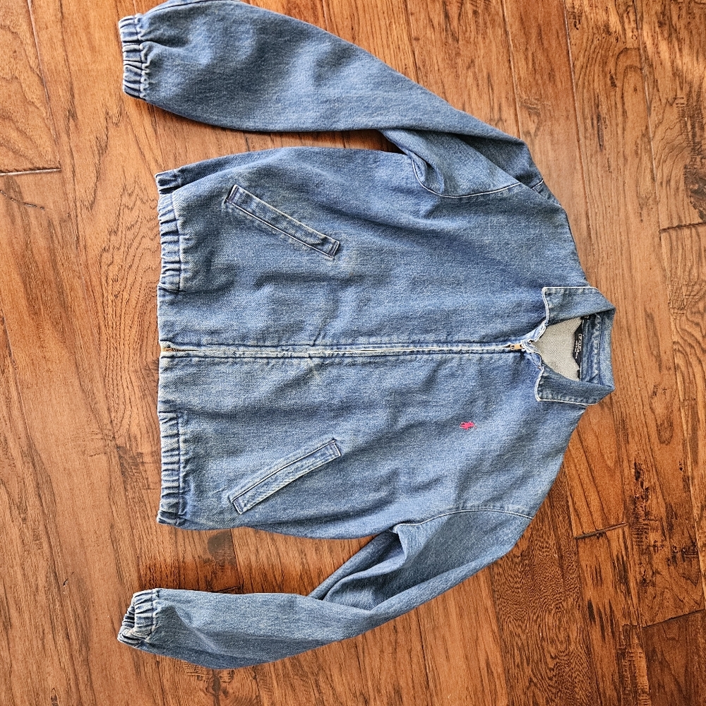 Polo Ralph Lauren Jean Jacket zip front vintage